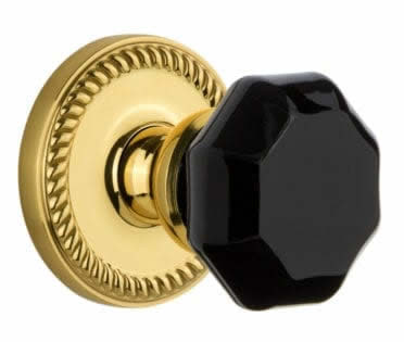 Grandeur Newport Rosette with Lyon Knob