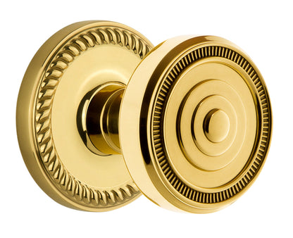 Grandeur Newport Rosette with Soleil Knob