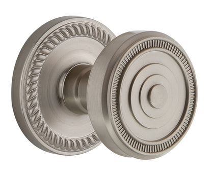 Grandeur Newport Rosette with Soleil Knob