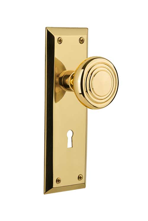Polished Brass / Unlacquered Brass