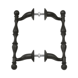 Deltana Solid Brass Off-Set Handle Pull - Oil Rubbed Bronze