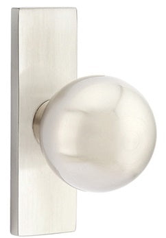 Emtek Orb Knob - Narrow Stretto Rosette