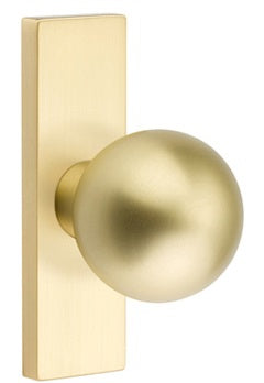 Emtek Orb Knob - Narrow Stretto Rosette