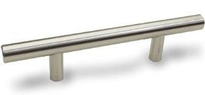 Dynasty European 5-3/4 Inch Bar Pull In Satin Nickel