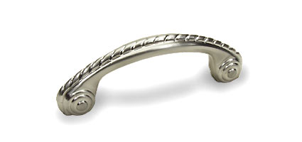 Dynasty Rope Pull In Satin Nickel