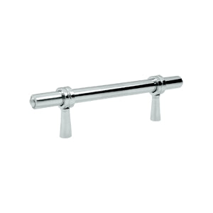 Deltana Solid Brass 4 3/4 Adjustable Pull - Polished Chrome