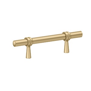 Deltana Solid Brass 4 3/4 Inch Adjustable Pull