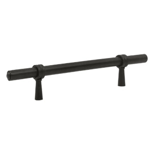 Deltana Solid Brass 6 1/2 Adjustable Pull - Oil Rubbed Bronze