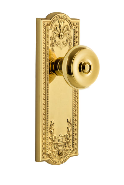 Grandeur Parthenon Plate with Bouton Knob