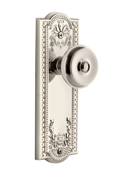 Grandeur Parthenon Plate with Bouton Knob