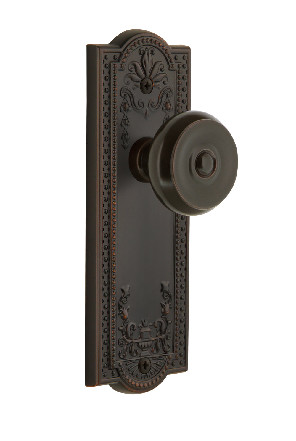 Grandeur Parthenon Plate with Bouton Knob