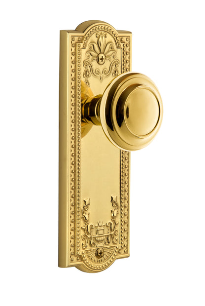 Grandeur Parthenon Plate with Circulaire Knob