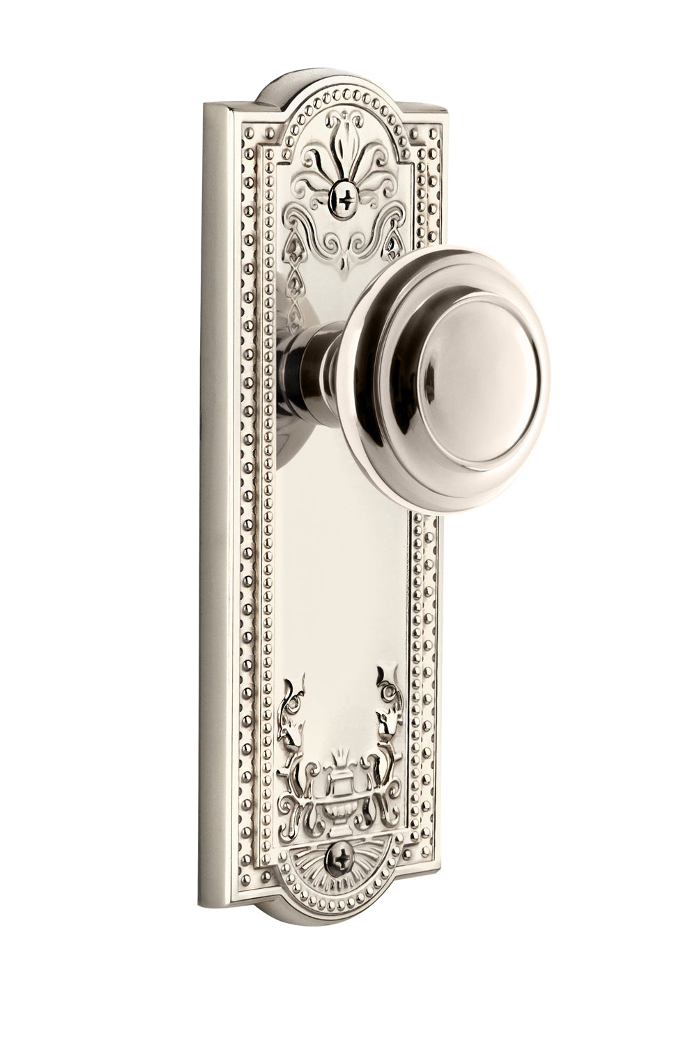 Grandeur Parthenon Plate with Circulaire Knob