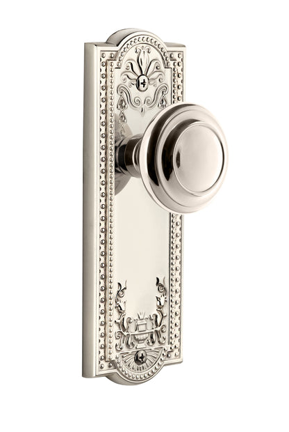 Grandeur Parthenon Plate with Circulaire Knob