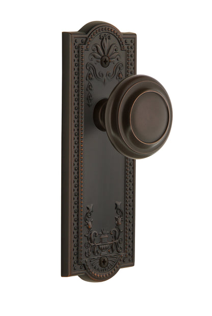 Grandeur Parthenon Plate with Circulaire Knob