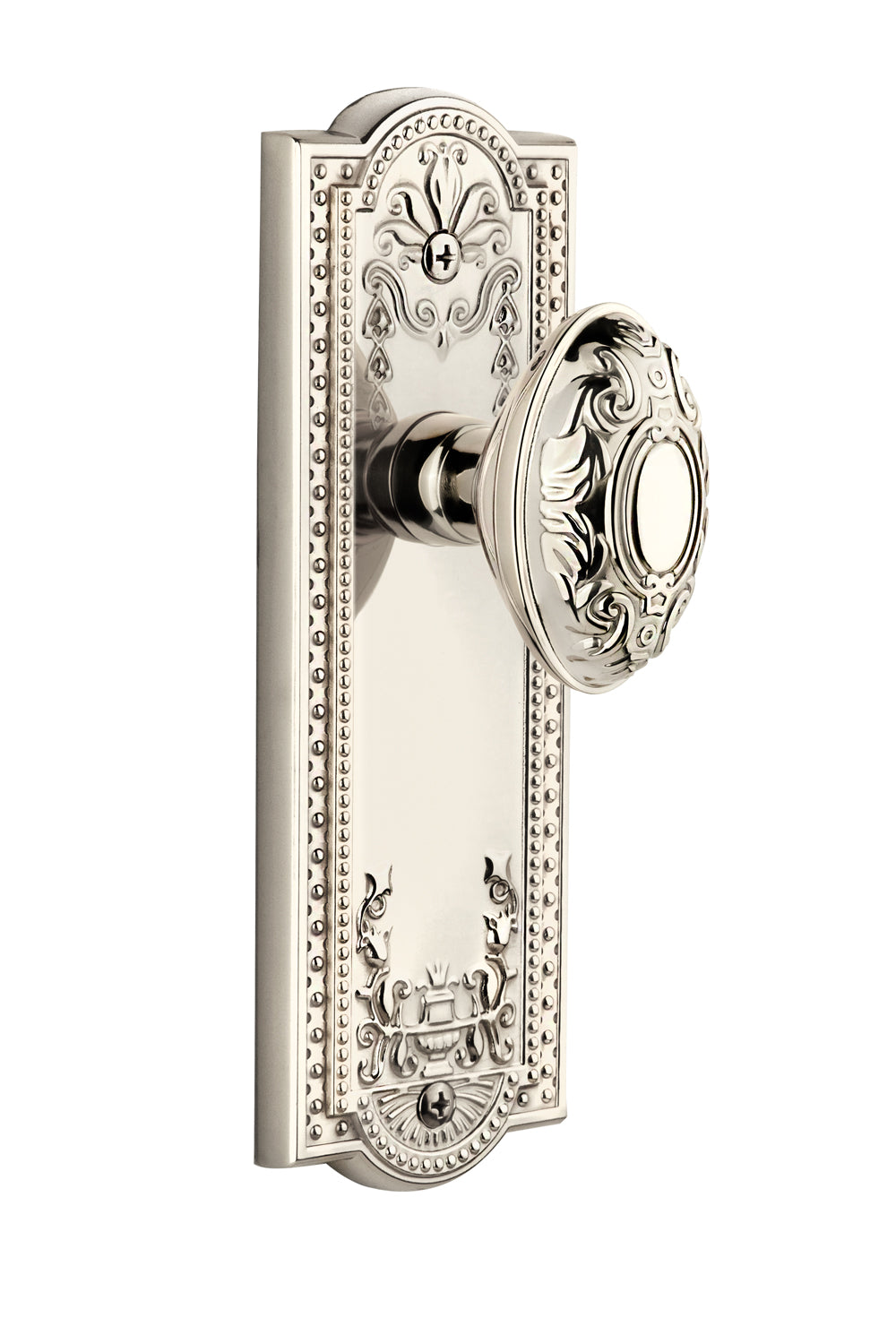 Grandeur Parthenon Plate with Grande Victorian Knob