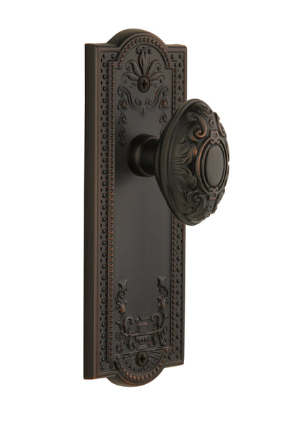 Grandeur Parthenon Plate with Grande Victorian Knob
