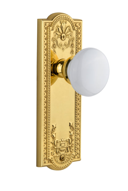 Grandeur Parthenon Plate with Hyde Park Knob