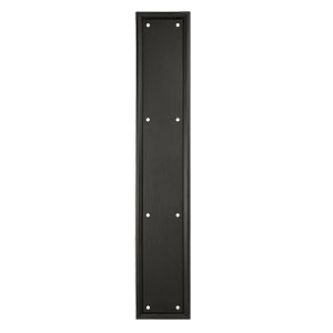 Deltana Solid Brass 20 Inch Heavy Duty Framed Push Plate - Oil Rubbed Bronze