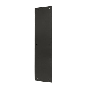 Deltana Solid Brass 15 Inch Push Plate - Oil Rubbed Bronze