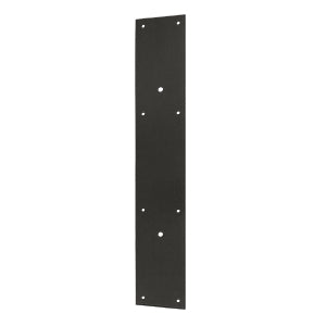 Deltana Solid Brass 20 Inch Push Plate - Oil Rubbed Bronze