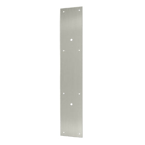 Deltana Solid Brass 20 Inch Push Plate - Brushed Nickel