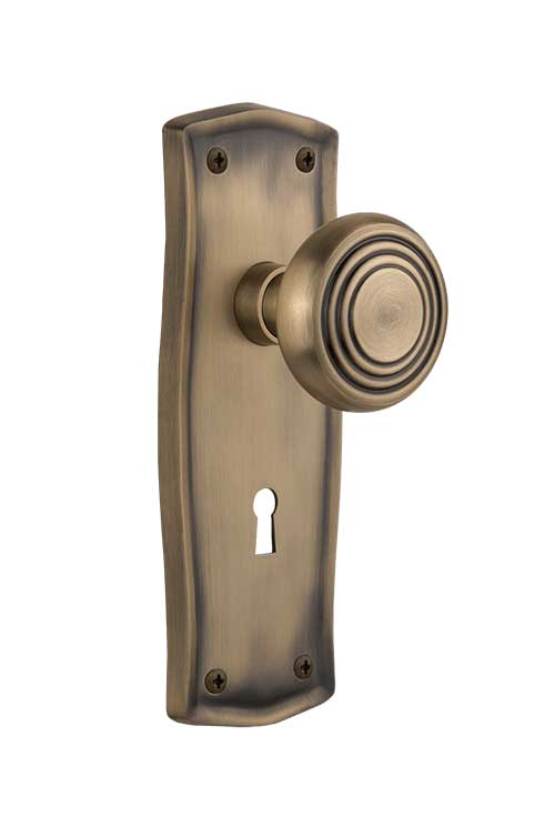 Nostalgic Warehouse Prairie Plate with Deco Knob