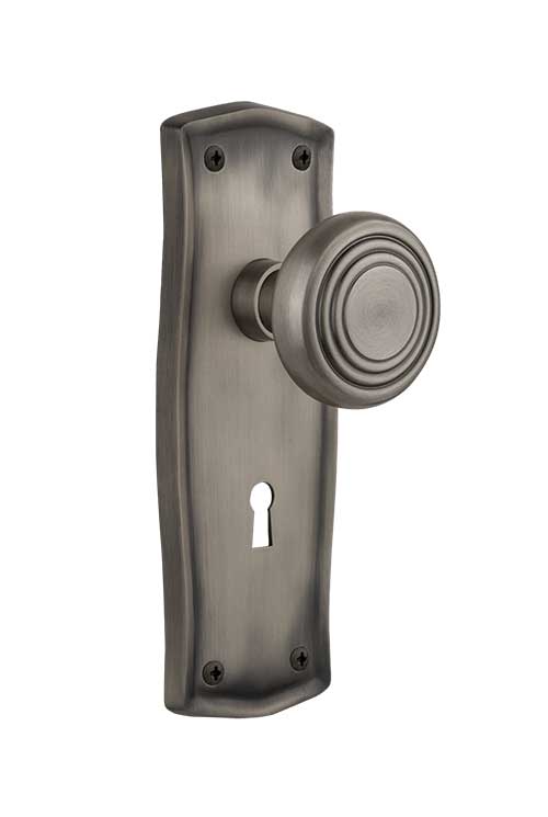 Nostalgic Warehouse Prairie Plate with Deco Knob