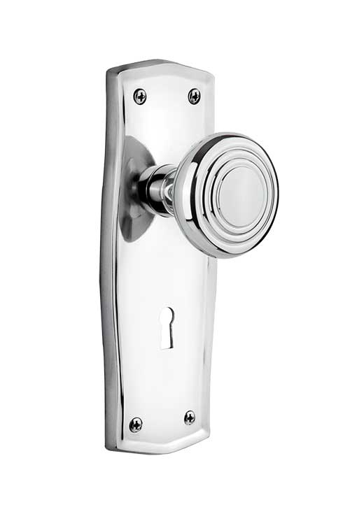 Nostalgic Warehouse Prairie Plate with Deco Knob