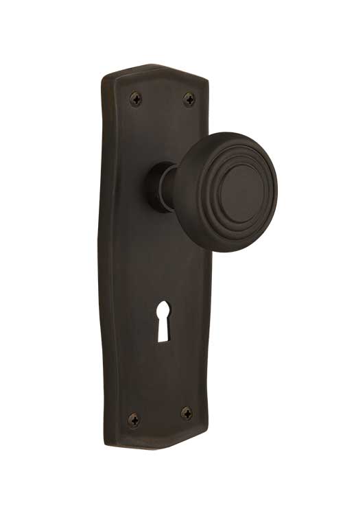 Nostalgic Warehouse Prairie Plate with Deco Knob