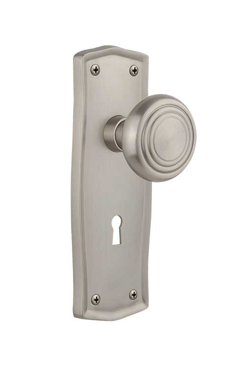 Nostalgic Warehouse Prairie Plate with Deco Knob