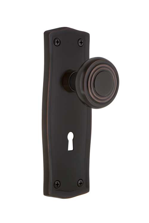 Nostalgic Warehouse Prairie Plate with Deco Knob