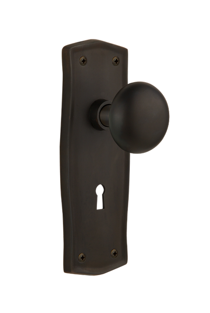 Nostalgic Warehouse Prairie Plate with New York Knob