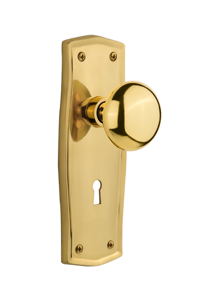 Nostalgic Warehouse Prairie Plate with New York Knob