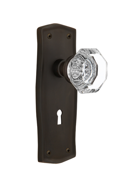 Nostalgic Warehouse Prairie Plate with Waldorf Knob