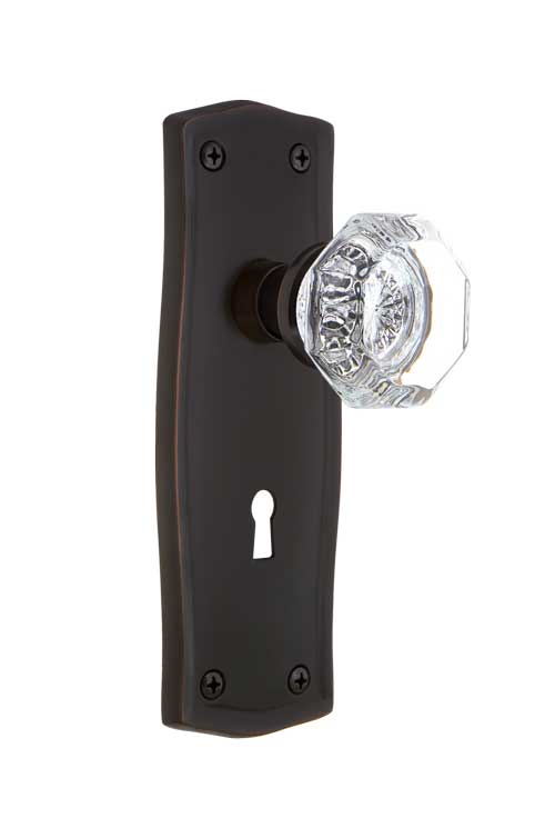 Nostalgic Warehouse Prairie Plate with Waldorf Knob