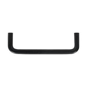 Deltana Solid Brass 4 Inch Wire Pull - Flat Black