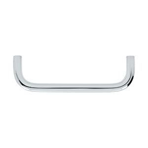 Deltana Solid Brass 4 Inch Wire Pull - Polished Chrome
