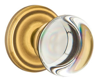 Emtek Providence Crystal Knob with Regular Rosette