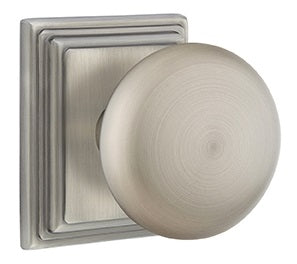 Emtek Providence Knob with Wilshire Rosette