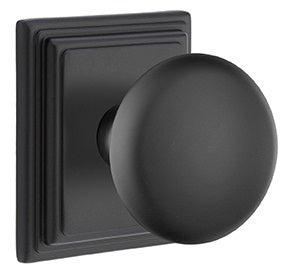 Emtek Providence Knob with Wilshire Rosette