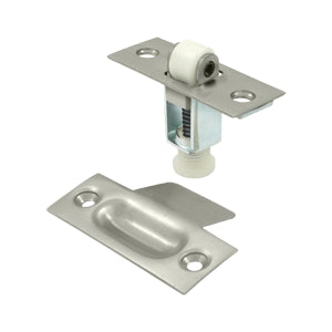 Deltana Solid Brass Roller Catch - Brushed Nickel