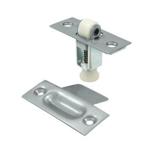 Deltana Solid Brass Roller Catch - Brushed Chrome