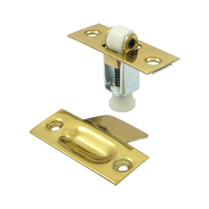 Deltana Solid Brass Roller Catch - Polished Brass