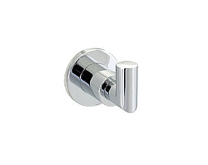 Dynasty Manhattan Robe Hook Shown in Polished Chrome