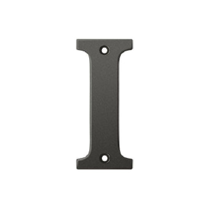 Deltana Solid Brass 4 Inch Residential Letter I - Oil Rubbed Bronze
