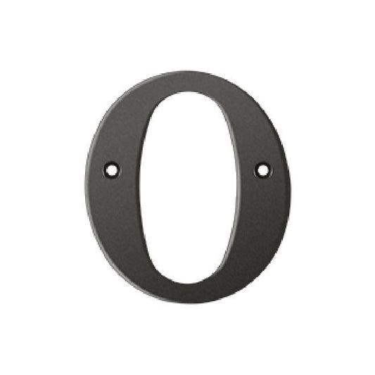Deltana Solid Brass 4 Inch Residential Letter Q - Oil Rubbed Bronze