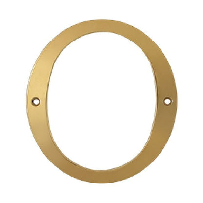 Deltana Solid Brass Home Number - PVD Polished Brass