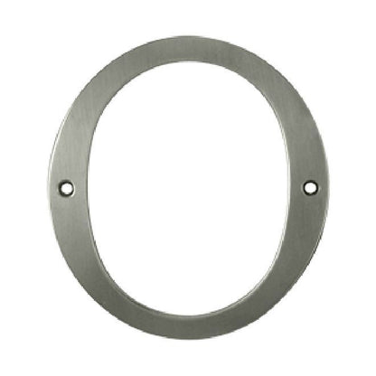 Deltana Solid Brass 6 Inch Numbers