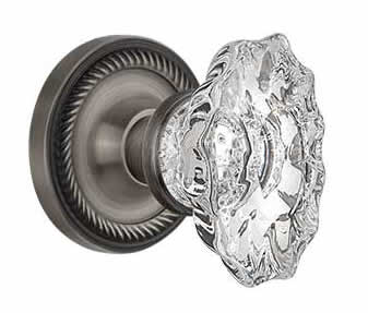 Nostalgic Warehouse Rope Rose with Chateau Knob